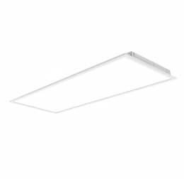 30/40/50W 2x4 LED Flat Panel, Backlit, 120V-277V, Selectable CCT, WHT