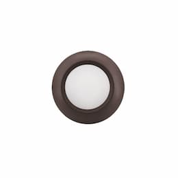 6-in 15W Cusp-Line Disk Surface Mount, 120V, Selectable CCT, Bronze