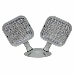 1.5W LED Remote Head, Square, Double, 120-227V, 5000K, White