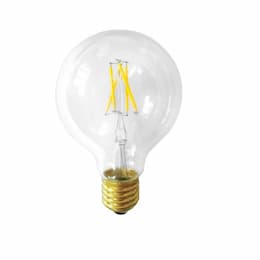 EnVision 5W LED G25 Filament Bulb, E26, 400 lm, 120V, 3000K