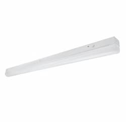 8-ft 70/85/100W LED Utility Light, 120V-277V, Selectable CCT, White