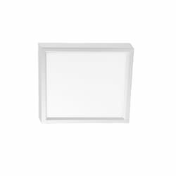 5-in 10W Square Slimline Disk, 120V/277V