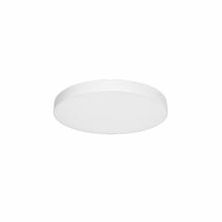 15W Trimless-Line Round Surface Mount, 120V, Selectable CCT, White