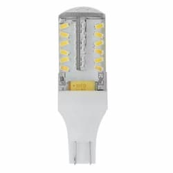 3W AC/DC Wedge-Base Bulbs, 280 lm, 12V, 3000K, CRI 80+