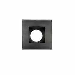 1-in Trim for MDL Mini Low Voltage Downlight, Square, Black