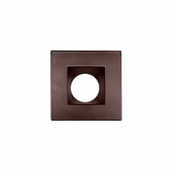 1-in Trim for MDL Mini Low Voltage Downlight, Square, Bronze