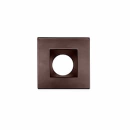 1-in Trim for MDL Mini Low Voltage Downlight, Square, Bronze