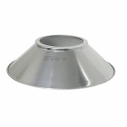 100W/150W RHB3 UFO High Bay Aluminum Reflector, 90 Deg