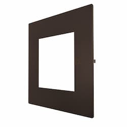 4-in Trim for SL-PNL Series Downlights, Square, Bronze