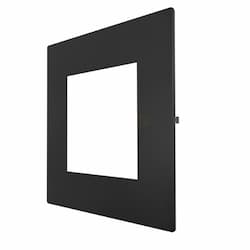 6-in Trim for SL-PNL Series Downlights, Square, Black