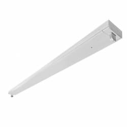 4-ft T8 Strip Fixture, 1-Lamp, 120-277V, White