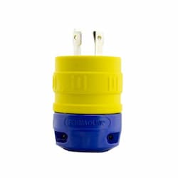 NEMA Plug, Perma-Link, 3P/4W, 3 PH, 30A, 480V, Lg, Yellow