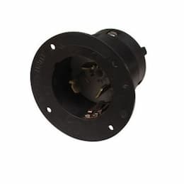 2P3W Flanged Inlet, CA Style, Locking 250V DC / 600V AC, 50A