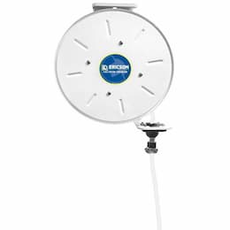 50-ft Retractable Reel, NEMA 20A & Blunt End, 12/3 AWG, 125V, WHT