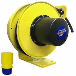 30-ft Retractable Reel, Blunt End & NEMA 20A Connector, 12/3 AWG