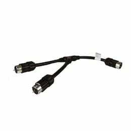 2-ft Y-Splitter Cordset w/ CS6365-P & CS6364-C, 6/3 & 8/1 STW Cable