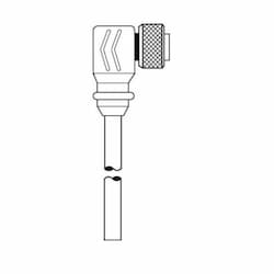 Ericson 12-ft Mini-Sync, F9, Single End, 12-Pole, 16 AWG