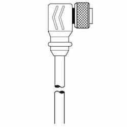 Ericson 6-ft MiniSync, F9, Single End, 2-poles, 16 AWG