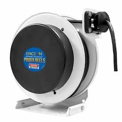 25-ft Flex Rig Reel, Outlet Box w/ NEMA 15A Plug & DPLX (2), 12/3