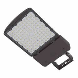 75/90/120/150W LED Area Light w/ PC & YM, T2 Left, Dim, SelectCCT, BZ