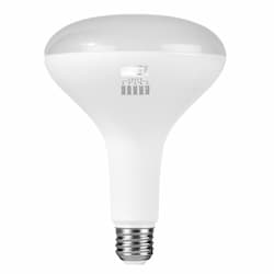 13W LED BR40 Bulb, E26, 90 CRI, 1050 lm, 120V, Selectable CCT, Frosted