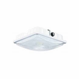 40W LED Canopy Light, 1-10V Dimmable, 5350 lm, 120V-277V, 4000K, White