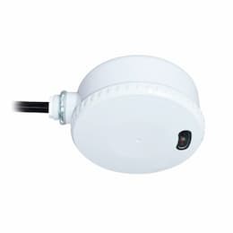 Microwave Occupancy Sensor for High Bay, Up to 2155 Sq Ft, 0-10V Dim, 120-277V, White