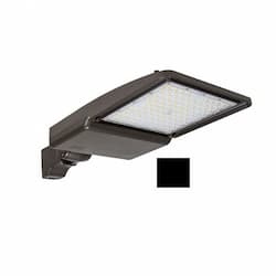 ESL Vision 75W LED Shoebox Area Light, 4" Round Pole Mount, 0-10V Dim, 528V, 11456 lm, 4000K, Black