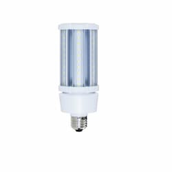 28W LED Corn Bulb, 150W HID Retrofit, E26, 3220 lm, 120V-277V, 3000K