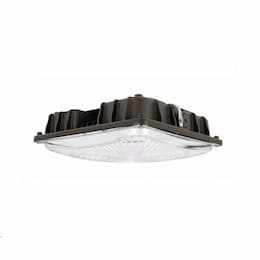 27W LED Canopy Light Fixture, 100W MH Retrofit, 120-277V, 3800 lm, 5000K