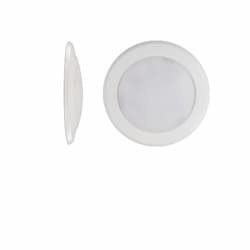 10W 4-in Round LED Disk Light, Dimmable, 650 lm, 4000K, White