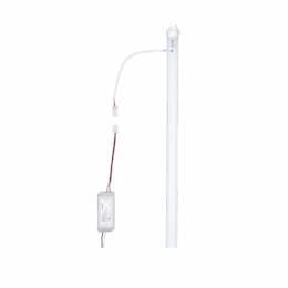 3-ft 13W LED Tube Light, Plug and Play, 1650 lm, 120V-277V, 4000K