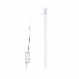 18W 4-ft LED T8 Tube, Plug and Play, Dimmable, 2322 lm, 5000K