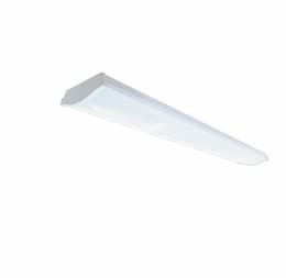 4-ft 26W LED Utility Light, 2825 lm, 120V-277V, 3000K, White