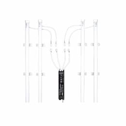 ESL Vision 120W 2x4 LED T8 Retrofit Kit, Dimmable, 14160 lm, 4000K