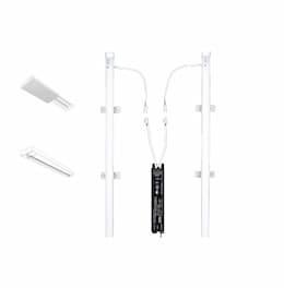 ESL Vision 26W 2x4 LED T8 Retrofit Kit, Dimmable, 3354 lm, 3500K