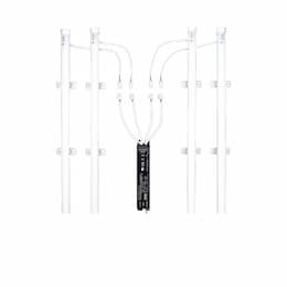 52W 2x4 LED T8 Retrofit Kit, Dimmable, 6916 lm, 4000K