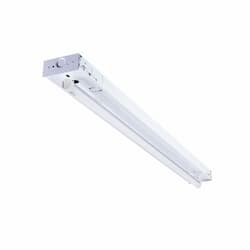 4-ft 13W LED Shop Light, Wide Body, 1737 lm, 120V-277V, 3500K, White