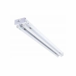 4-ft 30W LED Shop Light, Wide Body, 3847 lm, 120V-277V, 3000K, White