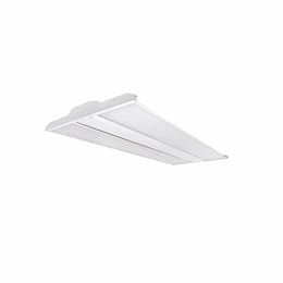 2x4 320W LED Lensed High Bay, 1-10V Dimmable, 44160 lm, 120V-277V, 4000K, White