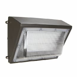 30/60/90/100W LED Wall Pack, Dim, 14120 lm, 120V-277V, Select CCT, BZ