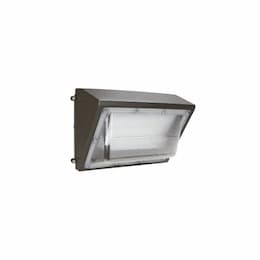 60W Semi Cut-Off LED Wall Pack, 1-10V Dimmable, 8383 lm, 277V-480V, 3000K, Bronze