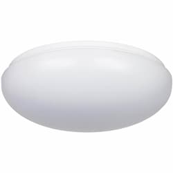 4000K 14W 1000lm 12" Round LED Flush Ceiling Fixture, 6pk