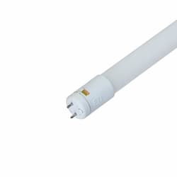 15W 4ft LED T8 Tube, Direct Line Voltage, Single-End, 1650 lm, 3000K-3500K