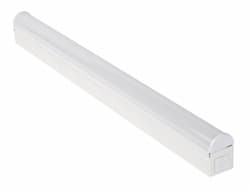 4-ft 40W LED Strip Light, Direct Wire, 3600 lm, 120V-277V, 4000K