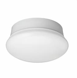 ETi Lighting 7-in 11.5W LED Spin Light, E26, 830 lm, 120V, 4000K, White