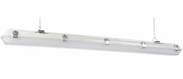 43W 4 Foot Industrial LED Vapor Tight Fixture, 4000K