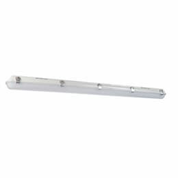 4-ft 40W LED Vapor Tight w/ Backup & Sensor, 3600 lm, 120V-277V, 4000K