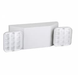 ETi Lighting 2.4W LED 2-Head Emergency Light w/ Red Letters