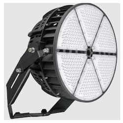 1200W LED Sports Light, 40 Degrees, 156000 lm, 120V-277V, 5000K 